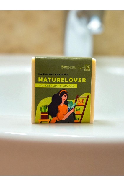 RB Handmade Bar Soap: Naturelover with Kaffir Lime & Citronella